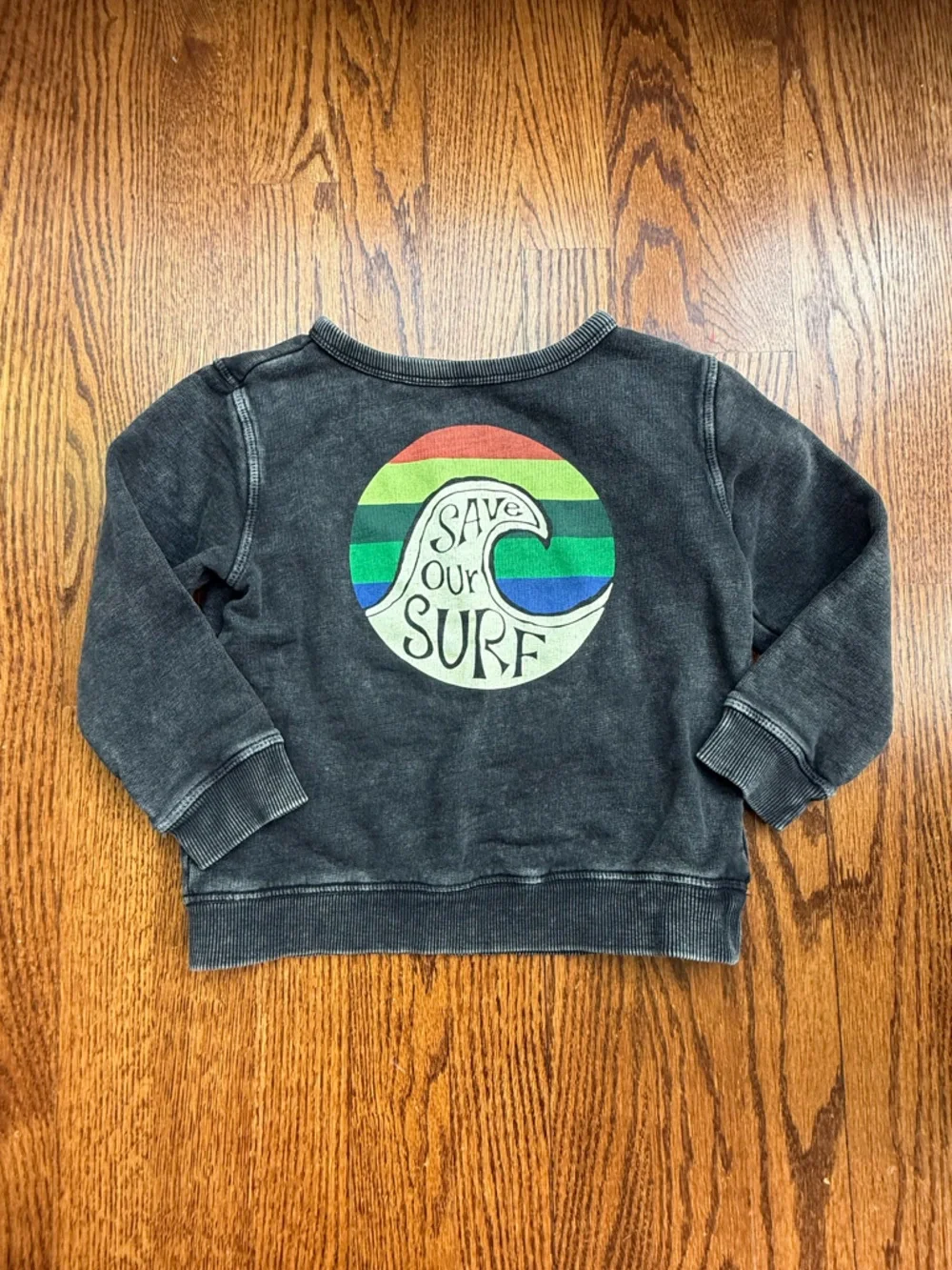 Gymboree Save Our Surf Sweatshirt 3T - Picture 1 of 5